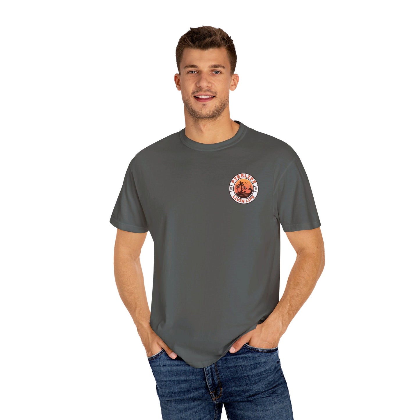 Mens Palm Waves T-shirt