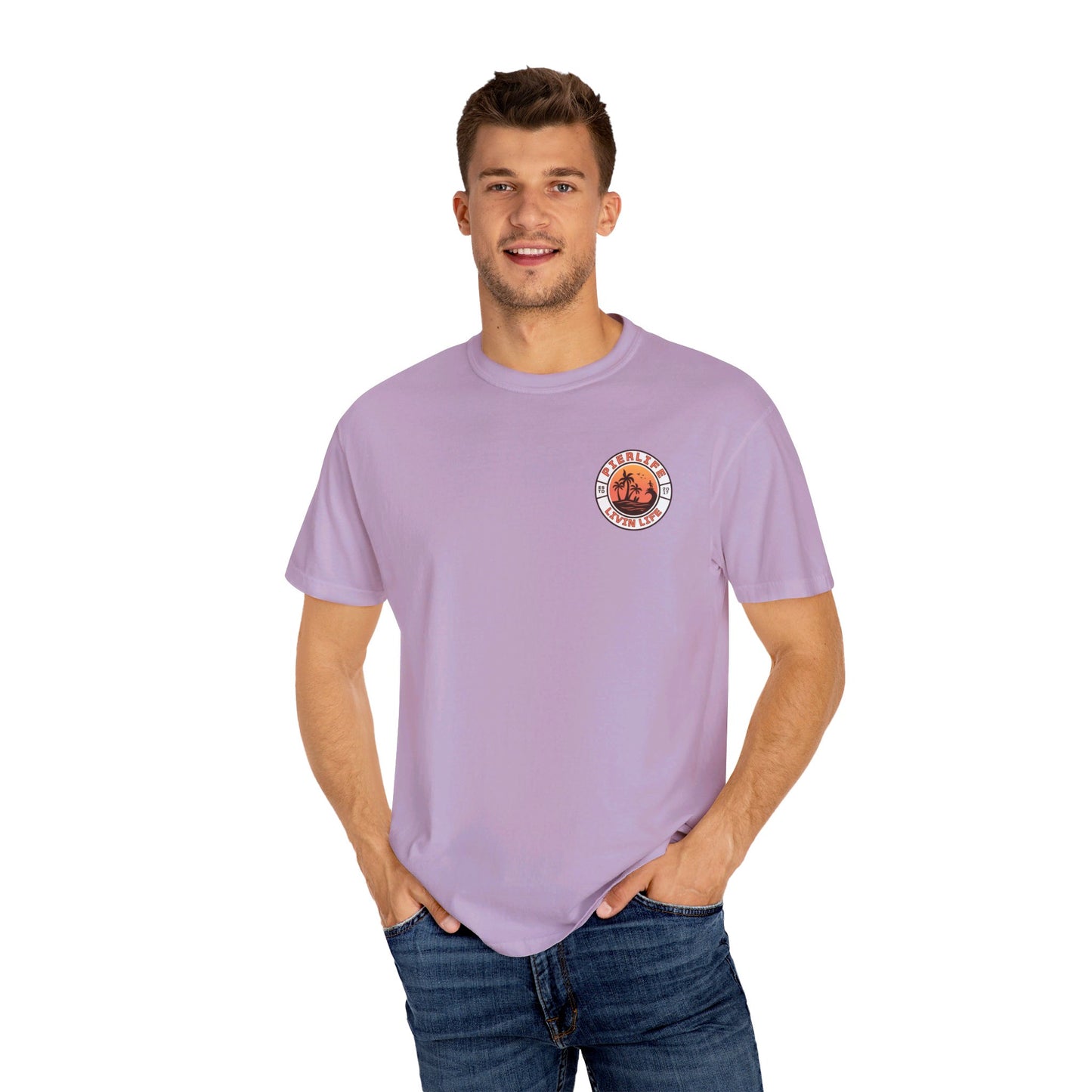 Mens Palm Waves T-shirt